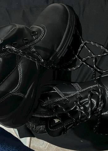 Siyah Bağcıklı Erkek  Bot - Görsel 4