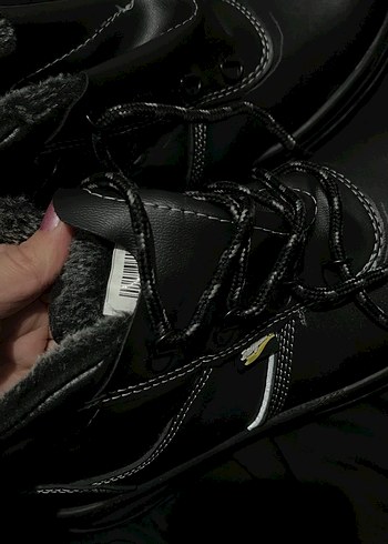 Siyah Bağcıklı Erkek  Bot - Görsel 6