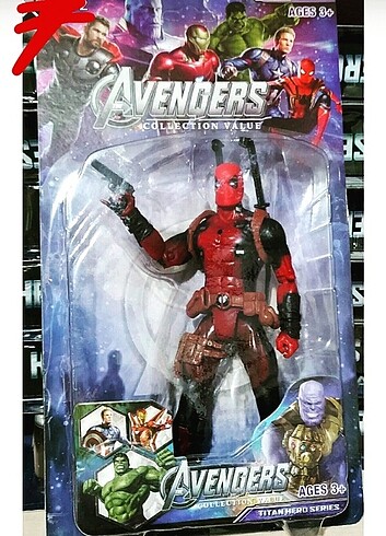 DEADPOOL 18 Cm(Kutulu Ürün)