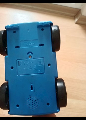 Mavi Müzikli Lego Parçalı Oyuncak Araba - Görsel 4