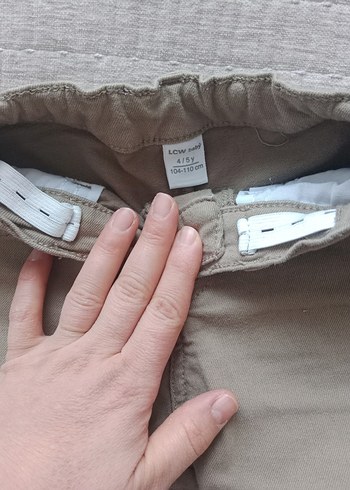 Haki 4-5 Yas Erkek Çocuk Pantolonu - Görsel 4