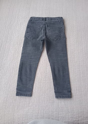 Gri Erkek Çocuk Denim Pantolon - Görsel 2