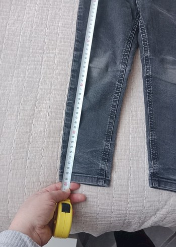 Gri Erkek Çocuk Denim Pantolon - Görsel 3