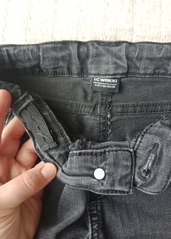 Gri Erkek Çocuk Denim Pantolon - Görsel 4