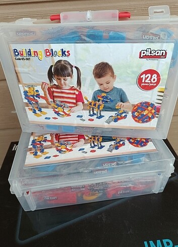 Beden Pilsan 03-507 Çantalı 134 Parça Building Bloklar