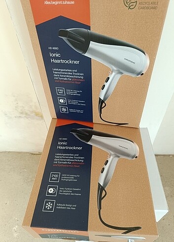 Grundig HD 4880 2500 Watt İyonik Saç Kurutma Makinesi