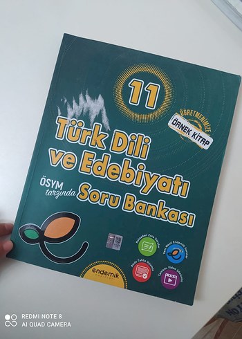 ENDEMİK YAYINLARI 11. Sınıf Türk Dili ve Edebiyatı Soru Bankası
