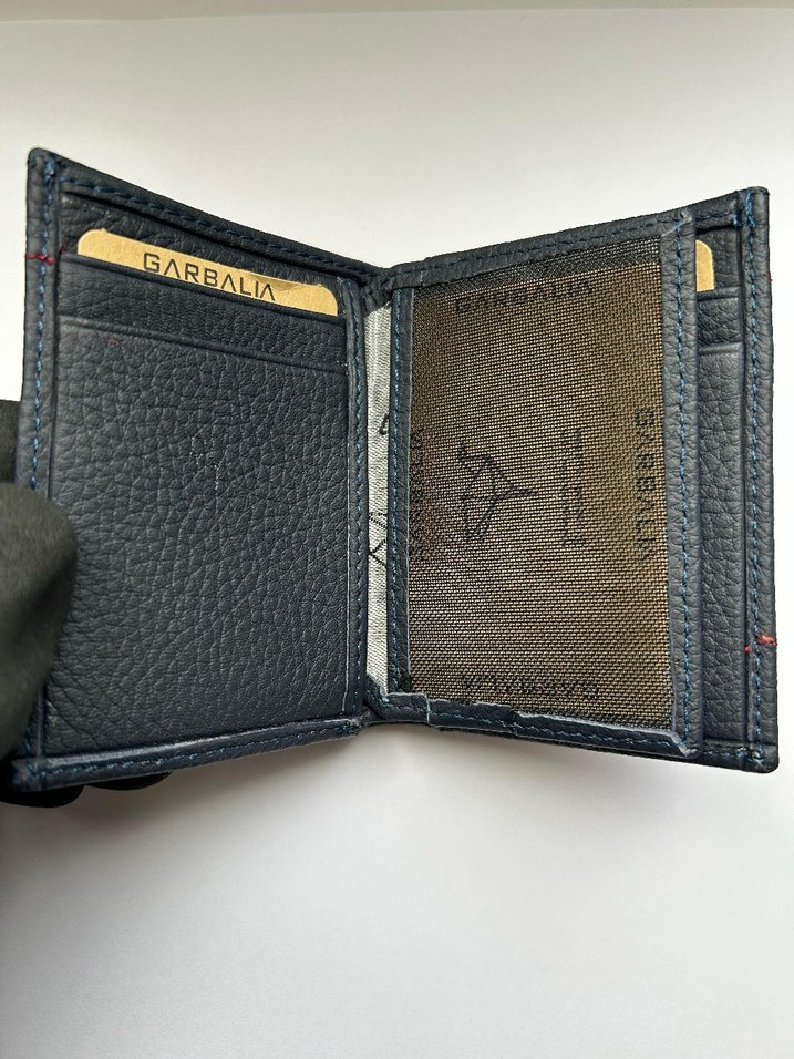 Lacivert Erkek Deri Cüzdan - Görsel 3