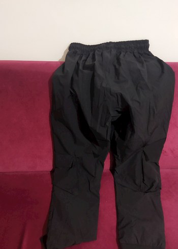 xxl Beden Siyah Bel Detaylı Rahat Kesim Erkek Pantolon