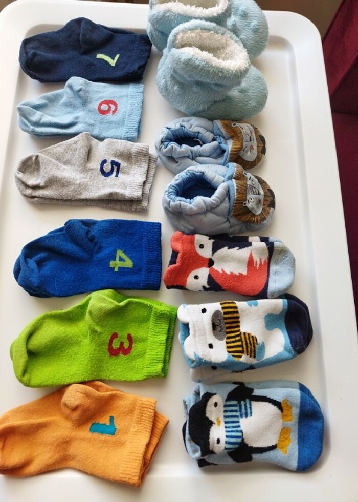 #çocuk#corap#pafik - Görsel 4