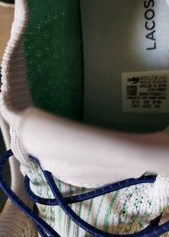 #lacoste#Renkli Mavi Bağcıklı  Spor Ayakkabı - Görsel 5