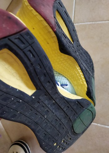 #lacoste#Renkli Mavi Bağcıklı  Spor Ayakkabı - Görsel 6