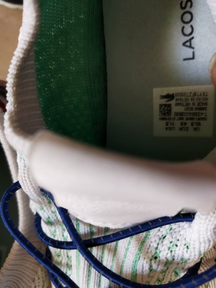 #lacoste#Renkli Mavi Bağcıklı  Spor Ayakkabı - Görsel 5