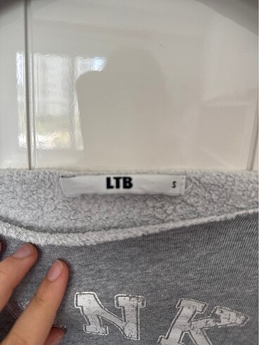s Beden gri Renk LTB omzu açık sweatshirt