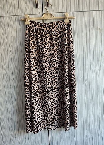  beden : L Leopar etek 