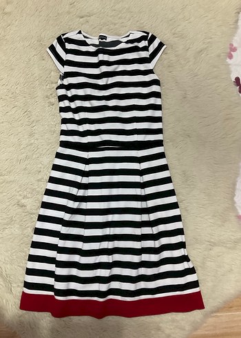 Bruno Banani Düğmeli Çizgili Hamile Gömleği - Görsel 3