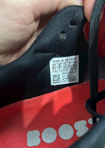 Siyah Çizgili Adidas Erkek Spor Ayakkabı - Görsel 4