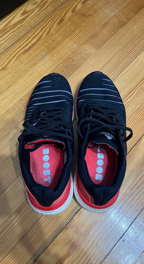 Siyah Çizgili Adidas Erkek Spor Ayakkabı - Görsel 2