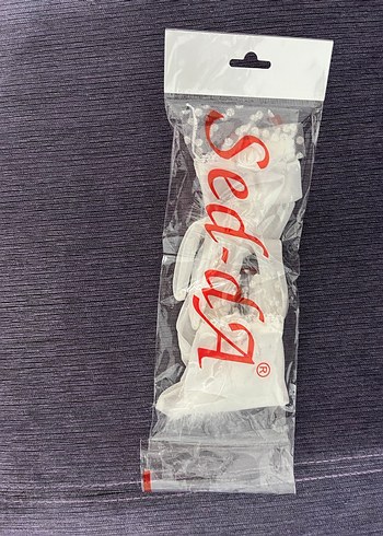 Dantel Detaylı Beyaz Kadın Eldiveni - Görsel 2