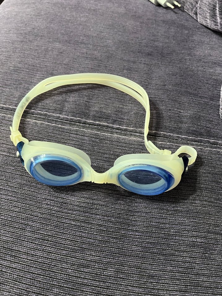 Şeffaf Mavi Bağlamalı Yüzücü Gözlüğü - Görsel 2