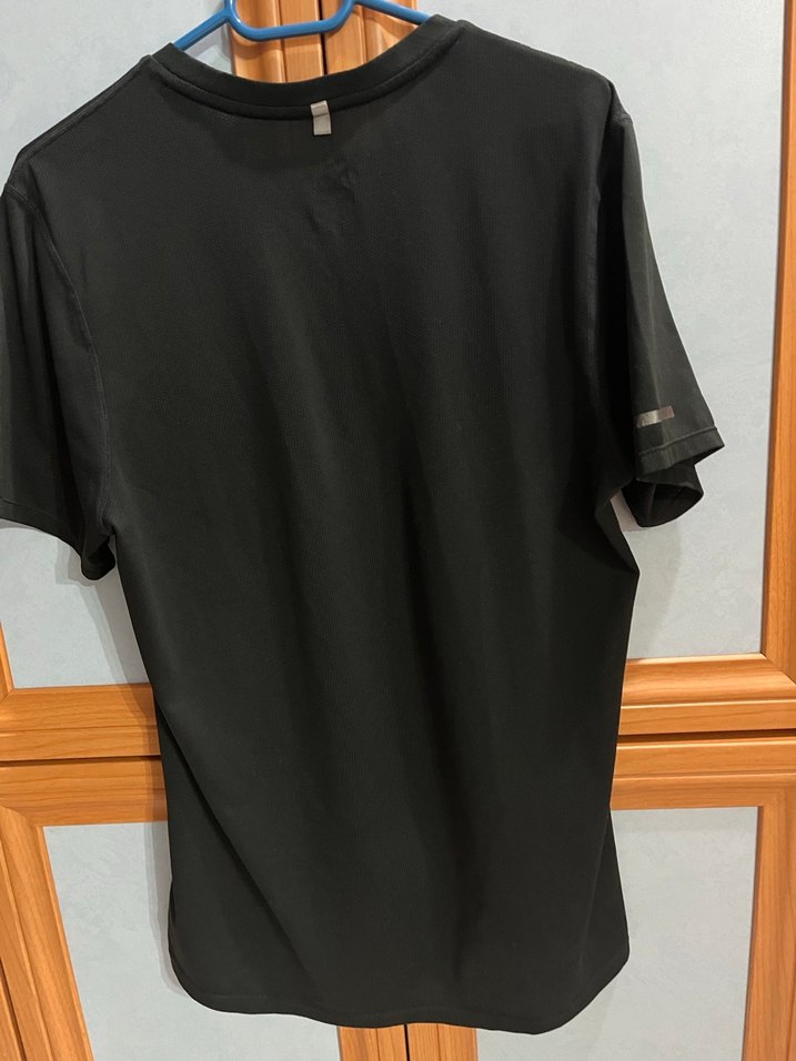 Siyah Erkek Kısa Kollu Spor Tişört - Görsel 2