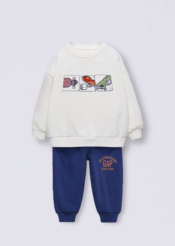Gap GAP KAYKAY MANŞETLİ TAKIM.