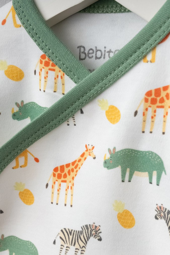 YENİDOĞAN HASTANE ÇIKIŞLI 5'Lİ ZIBIN SET - Görsel 3