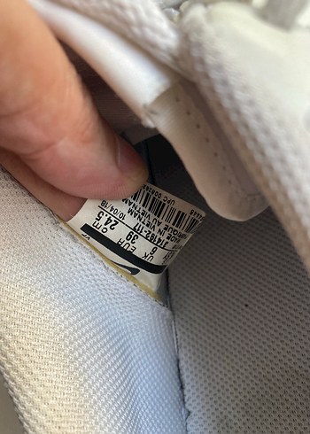 39 Beden Beyaz Minimalist Kadın Spor Ayakkabı
