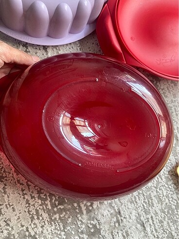 Tupperware Mikrodalga kabı