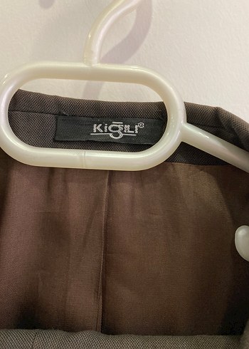 52 Beden Klasik Kesim Kahverengi Erkek Takım Elbise Ceketi