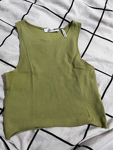 Koton yeşil crop