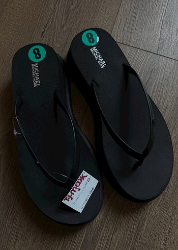 Michael Kors Siyah Michael Kors Flip Flop