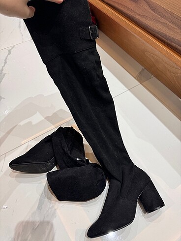 Bershka Bershka siyah çizme
