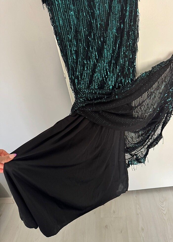 Tuvid abiye elbise - Görsel 3