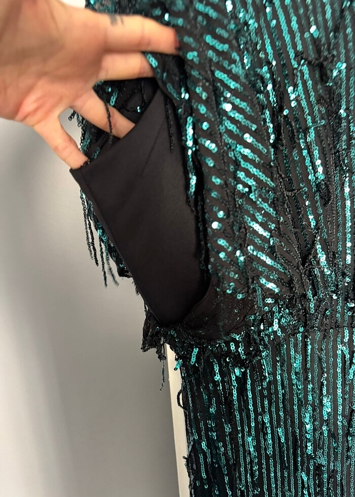 Tuvid abiye elbise - Görsel 4