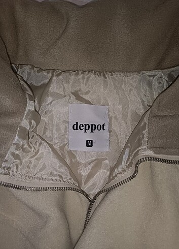 m Beden Fermuarlı oversize polar mont