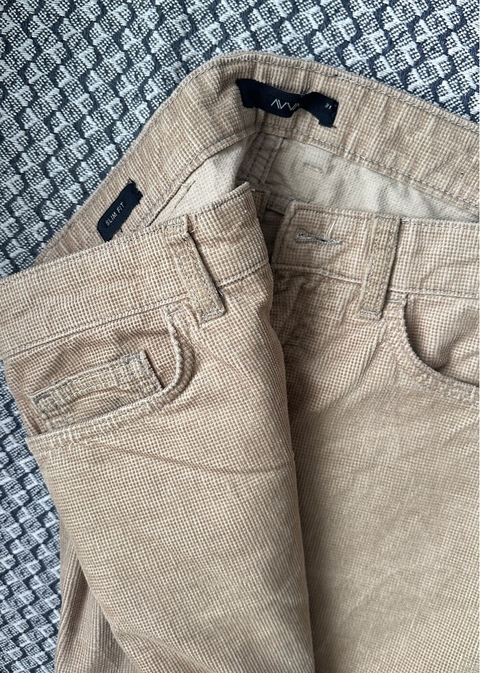 Avva kadife pantolon - Görsel 3