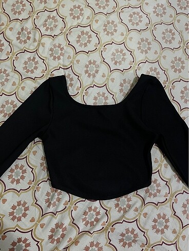s Beden Siyah crop
