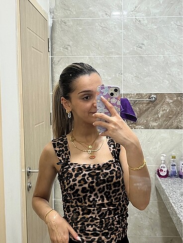 Trendyolmilla leopar üst
