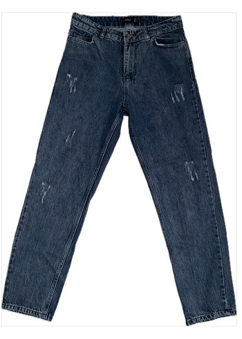 Kadın Mavi Regular Fit Midi Kot Pantolon