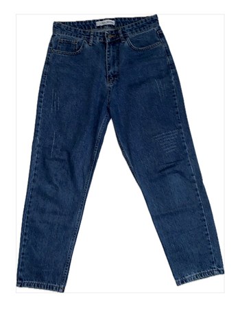 Koyu Mavi Kadın Denim Pantolon