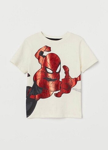 H&M örümcek adam tshirt 