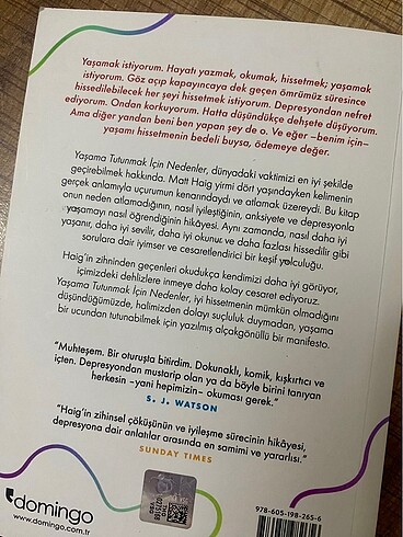  YAŞAMA TUTUNMAK İÇİN NEDENLER