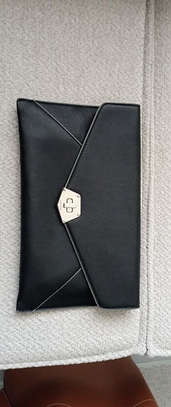 Nine West Siyah Clutch