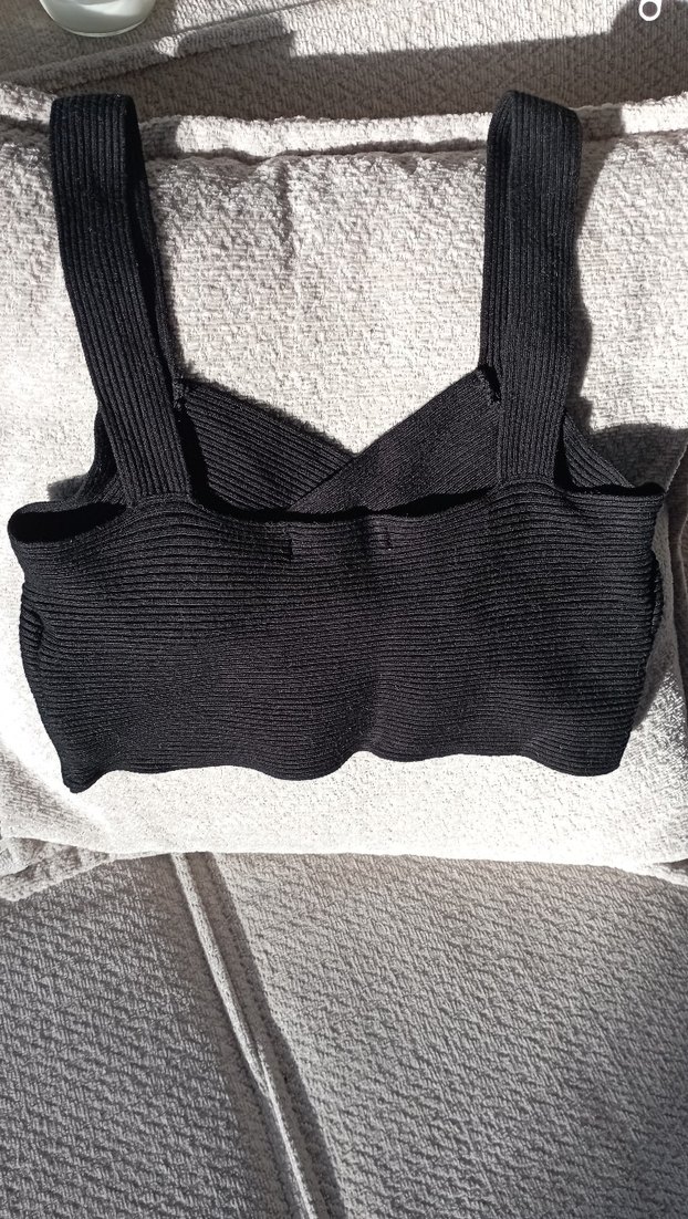 Mango Örgü Büstiyer - Görsel 2