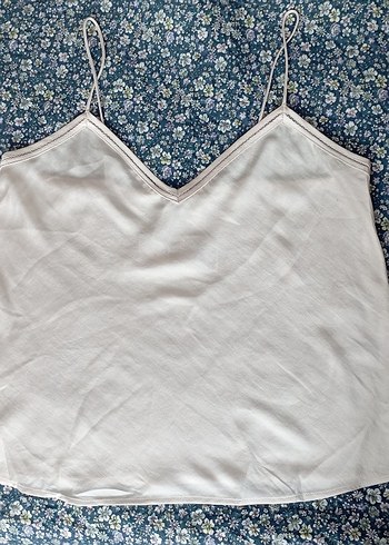 Mango Dantel Detaylı Saten Atlet