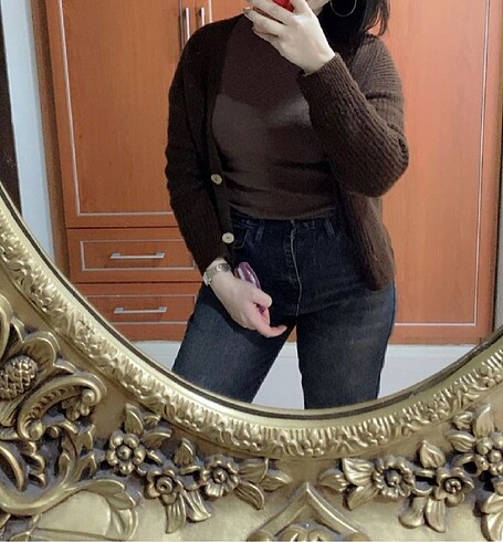 xs Beden kahverengi Renk Kahverengi hırka
