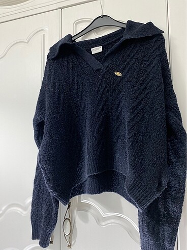 Lacivert Polo kazak