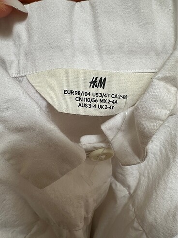 H&M Gömlek elbisr