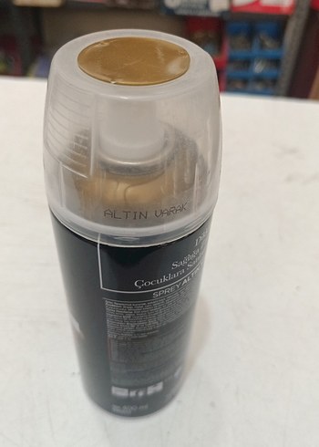 Polisan Altın Varak Sprey Boya 400 ml - Görsel 2